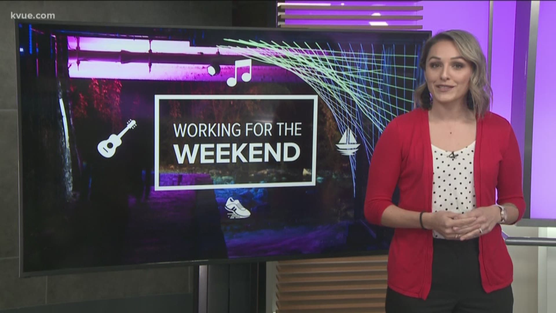 KVUE's Brittany Flowers shows us some of the fun events planned for the weekend.