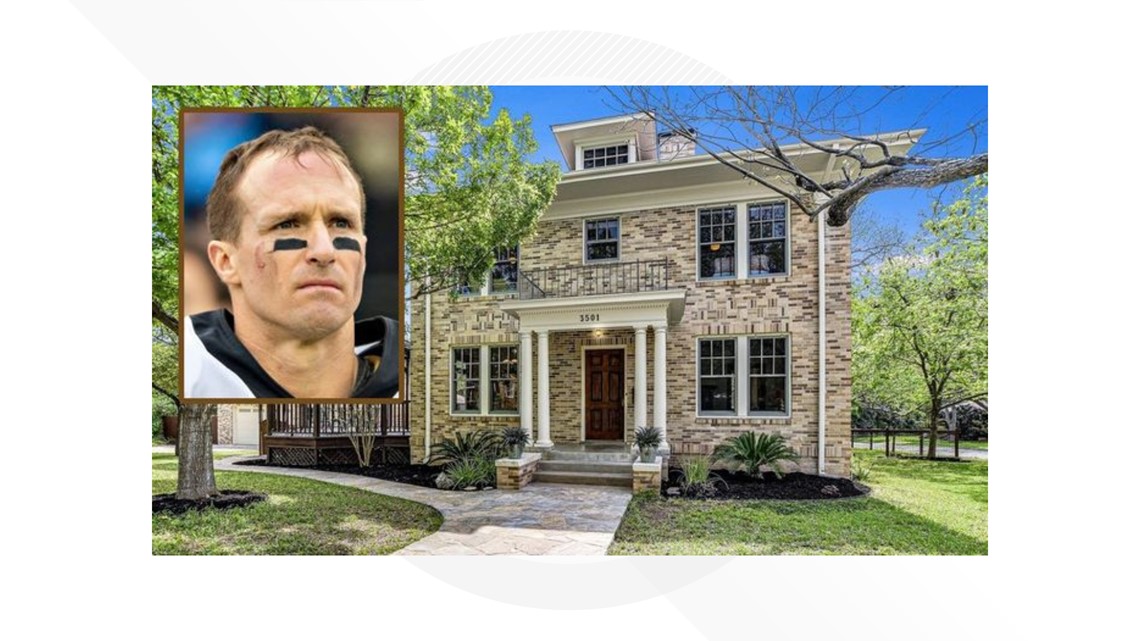 Drew Brees' childhood Austin home is for sale, Realtor.com says