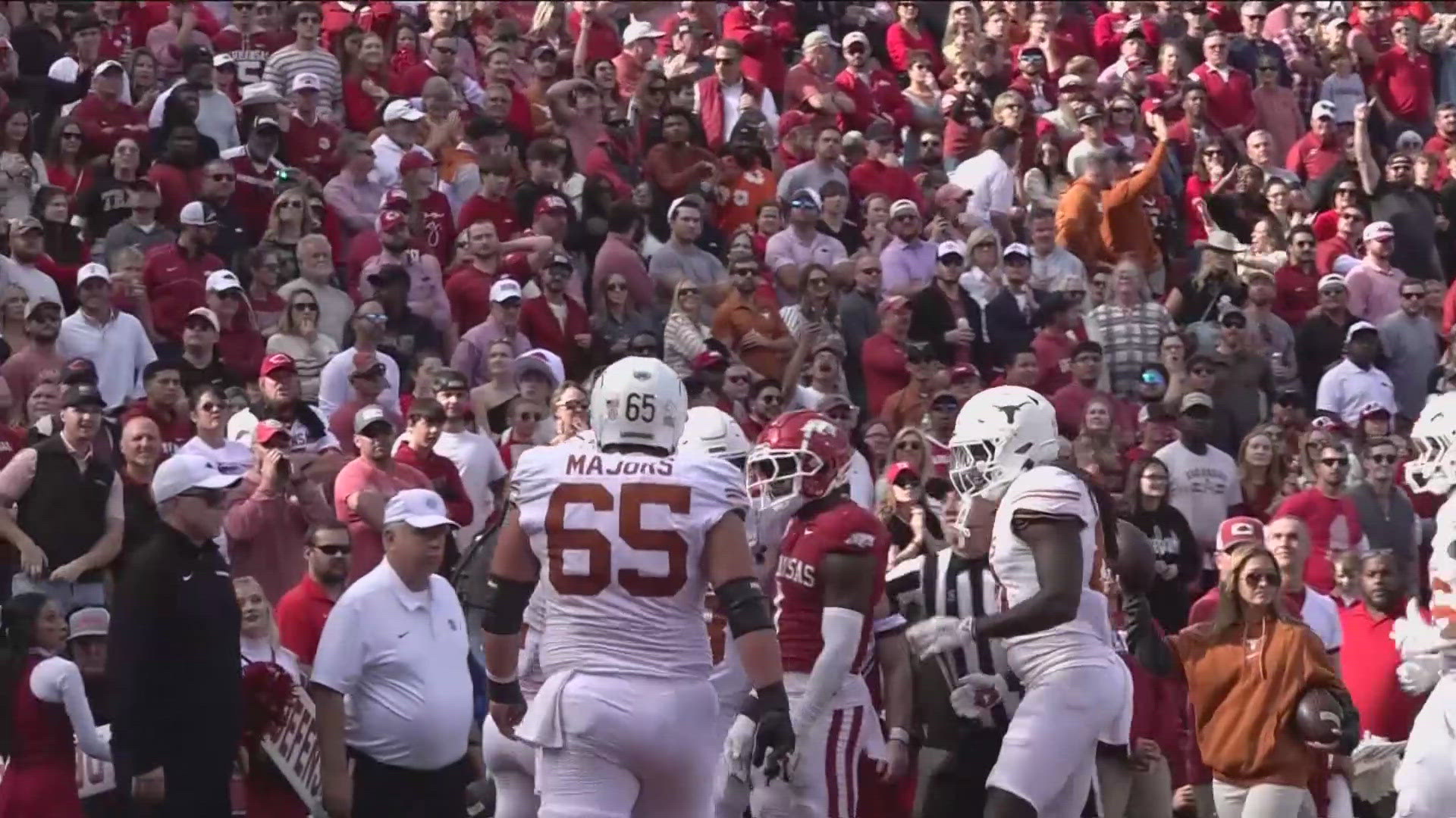 Quinn Ewers' two touchdowns and Texas' defense led the No. 3 Longhorns past Arkansas 20-10. Coach Steve Sarkisian explained why this wasn't just another win.