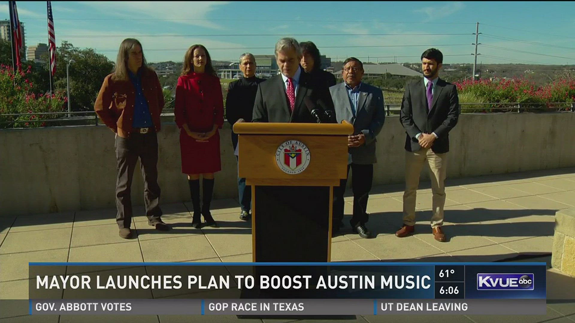 Mayor launches plan to boost Austin music
