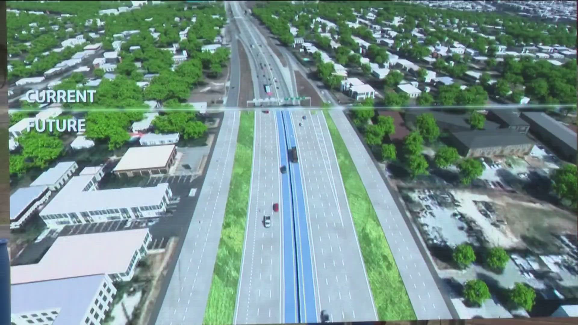The project will cost $606 million and will be on I-35 between State Highway 45 and U.S. 290 East.