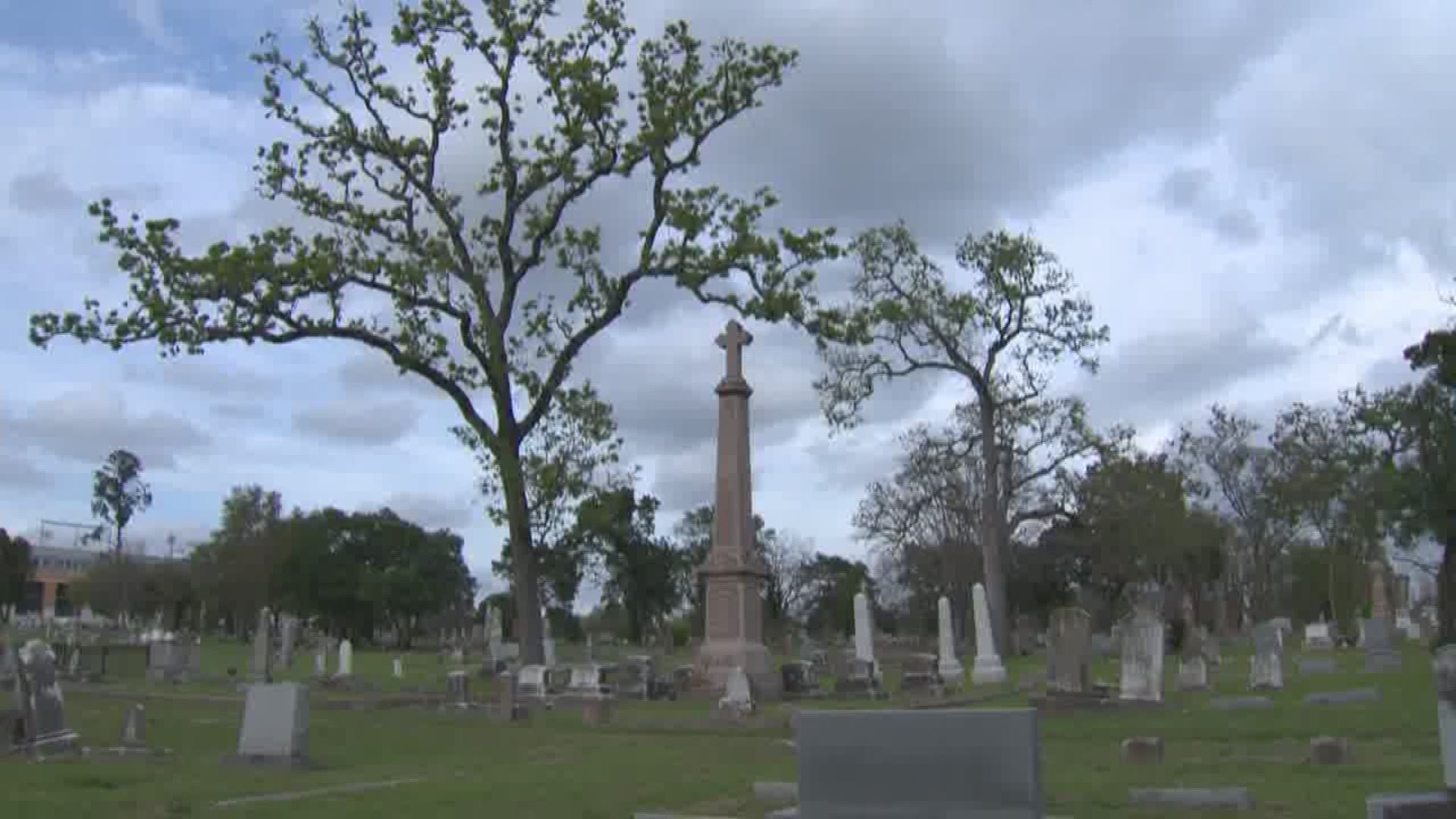 Cemetery renovation reveals secrets