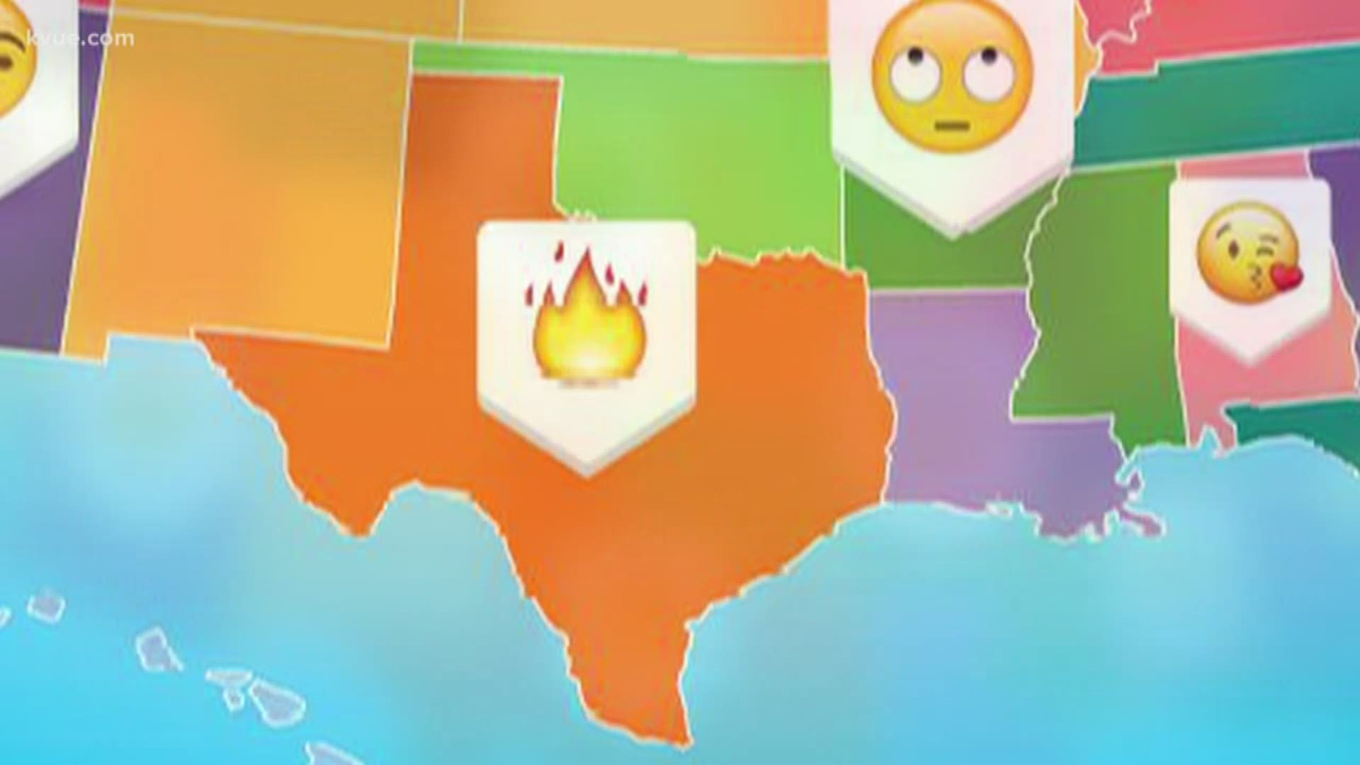 Texas' favorite emoji is...
