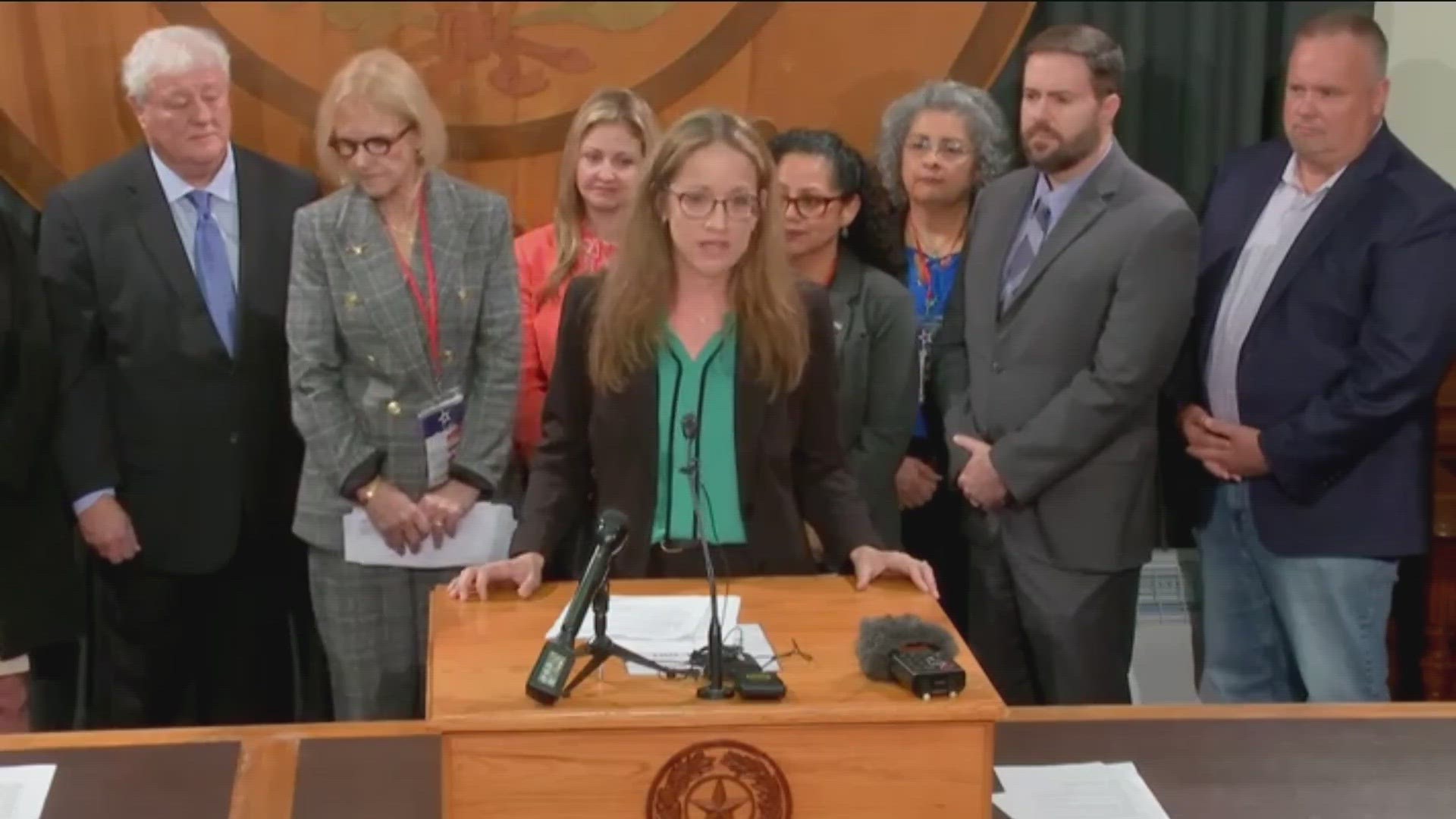 Public education advocates gathered at the Texas Capitol to discuss the need for increased public education funding.