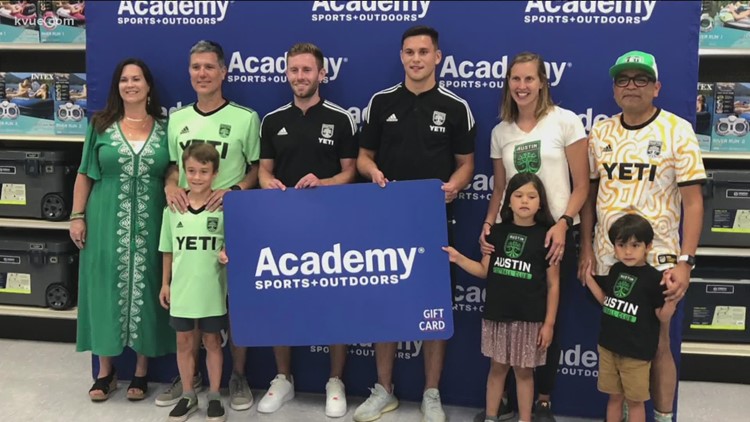 Austin FC and Academy surprise two moms with $1,000 shopping sprees