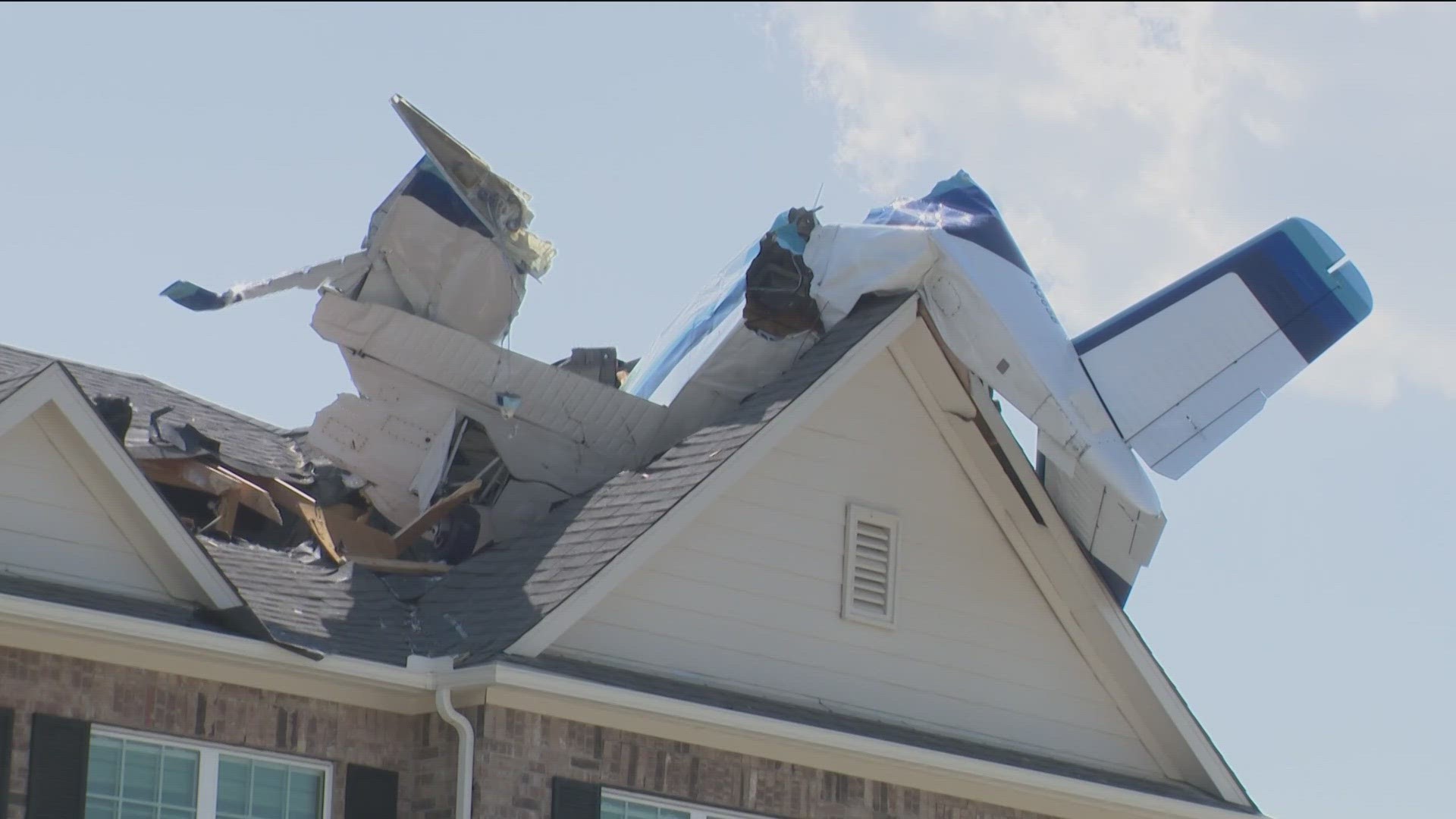Investigators are looking into why the plane crashed into a house.