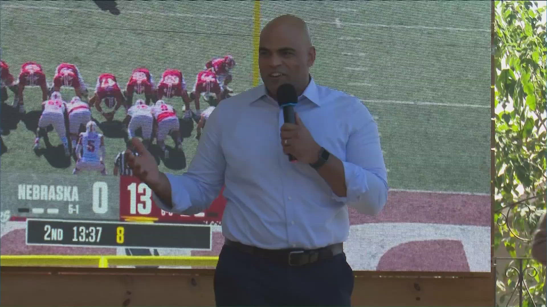 Colin Allred holds campaign event in Round Rock