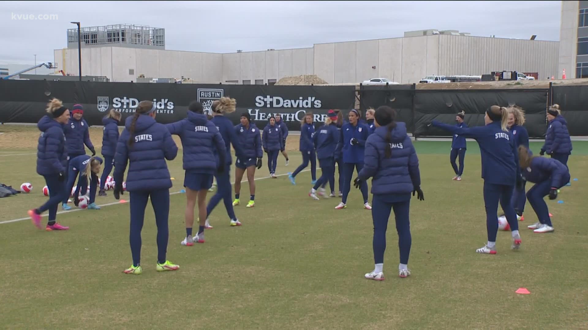 The training camp marks the first action of 2022 for the USWNT.