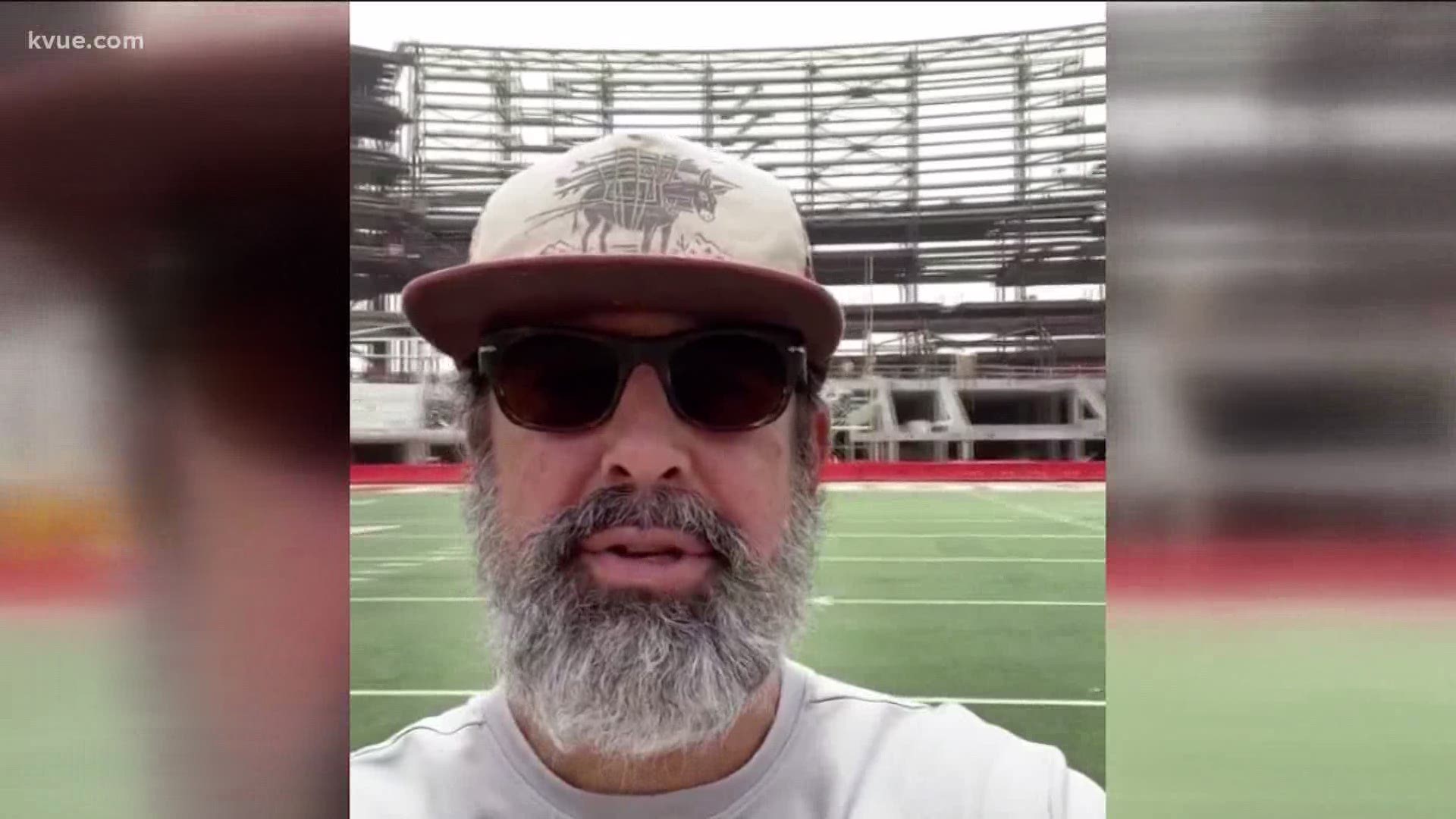 University of Texas Athletic Director Chris Del Conte posted an update on the South end zone project at Darrell K. Royal-Texas Memorial Stadium.