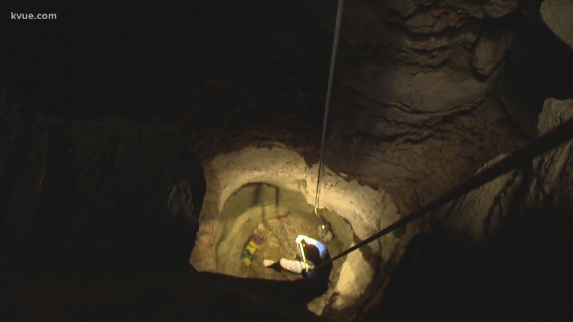 There are caves all throughout Austin that the city cleans out for environmental reasons.