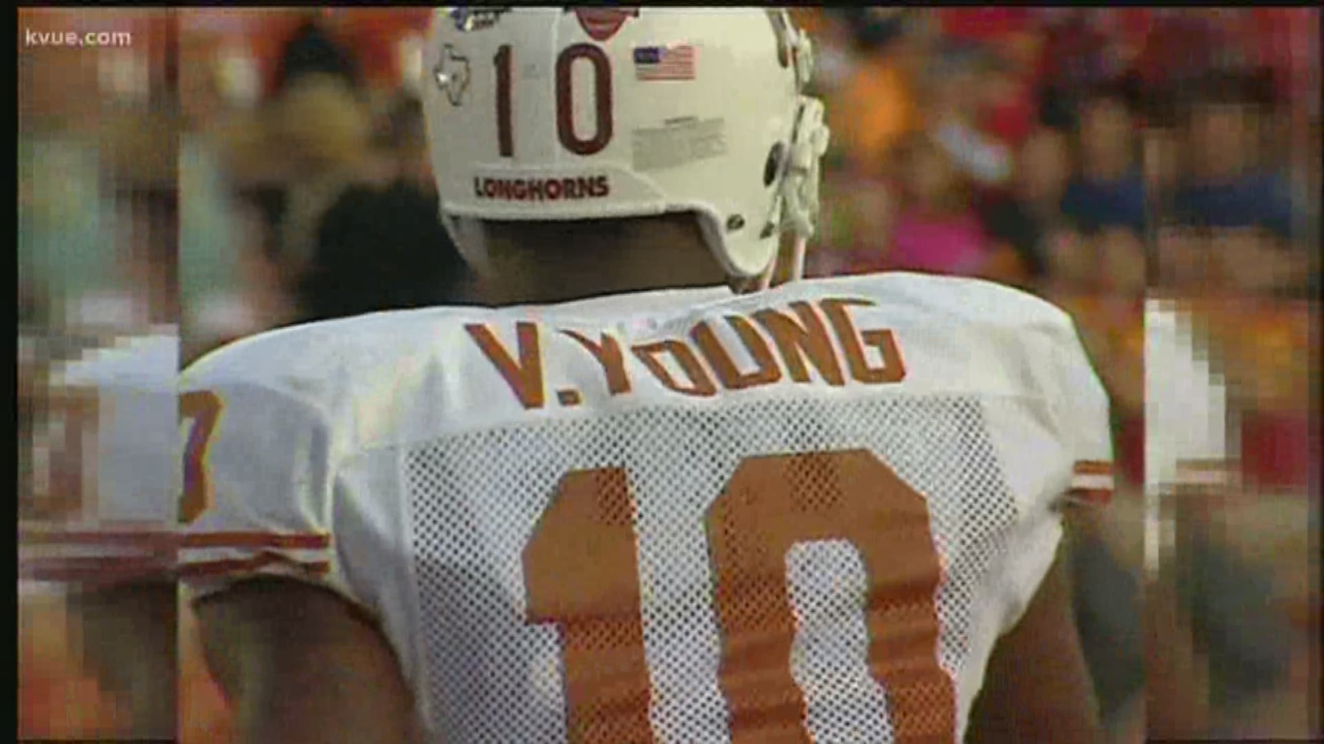 Former UT quarterback Vince Young will be inducted into the College Football Hall of Fame.