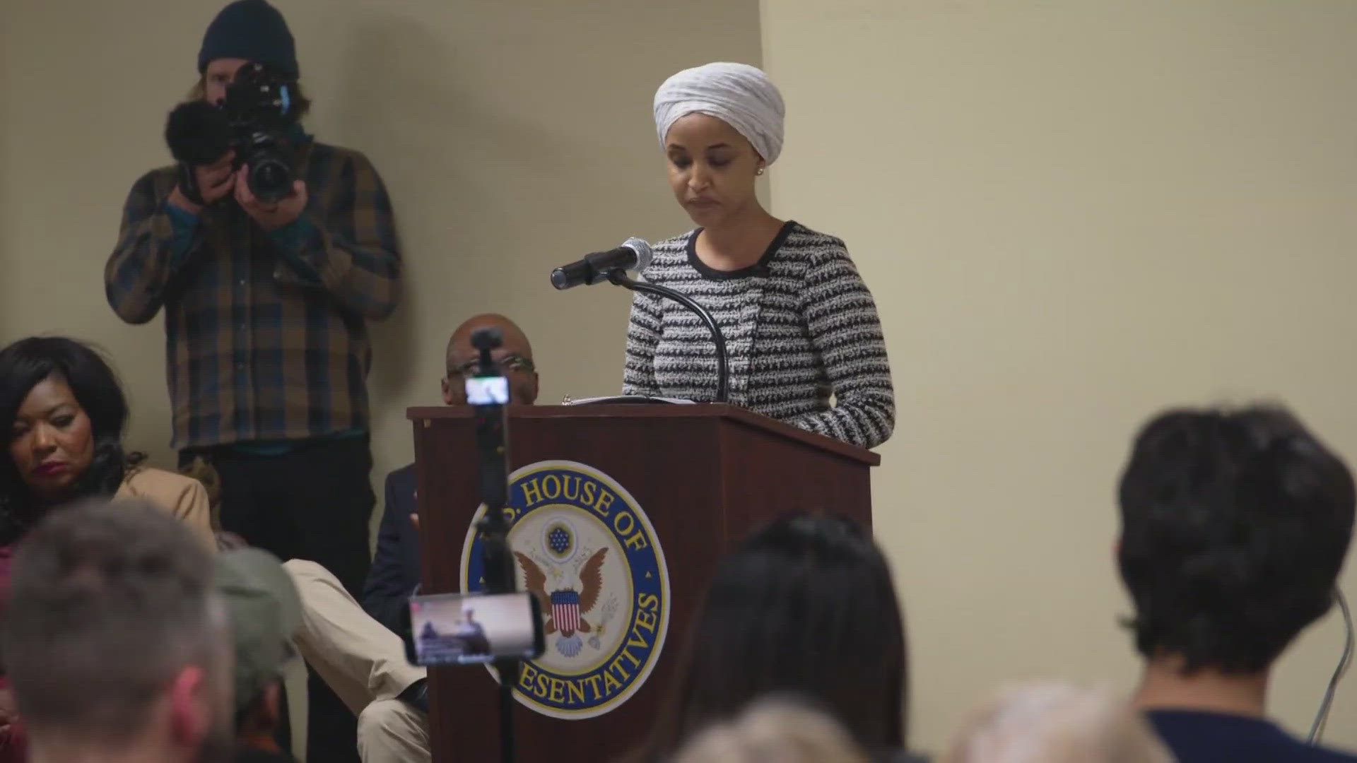 Tensions rise after US Rep. Ilhan Omar attacked at town hall event in Minneapolis