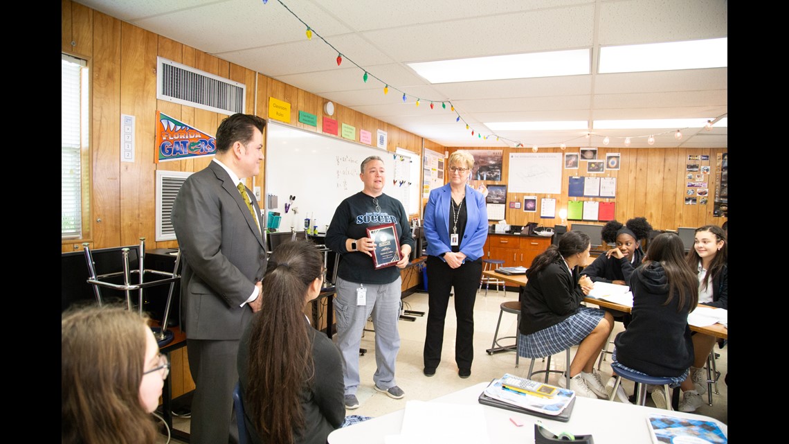 Austin ISD teachers surprised with 'Teacher of the Year' awards | kvue.com