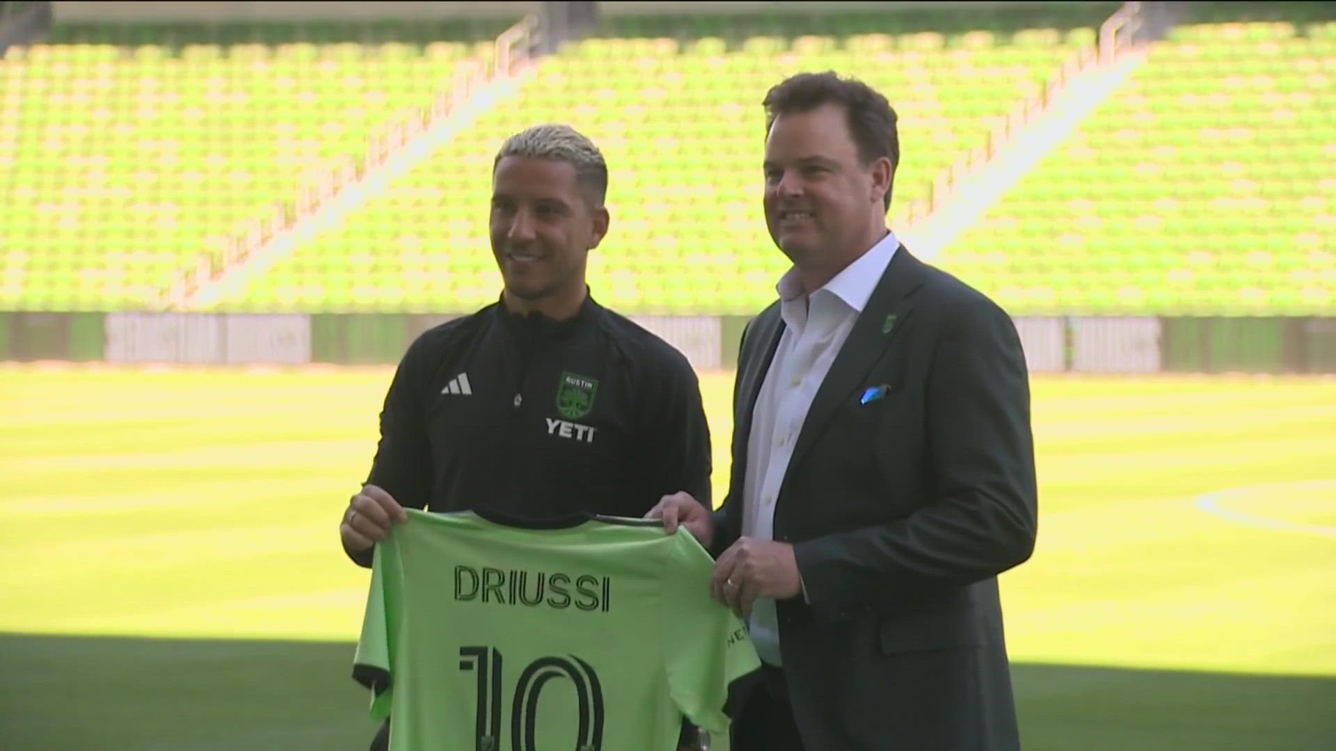 Austin FC has agreed to a new multi-year contract with midfielder and Designated Player Sebastián Driussi.