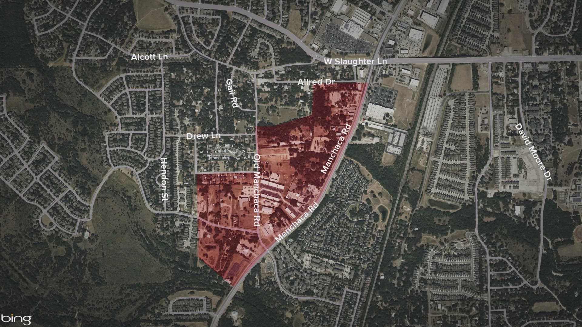 A petition was filed for an election to release an area on Menchaca Road south of Slaughter Lane from the city's Extraterritorial Jurisdiction.