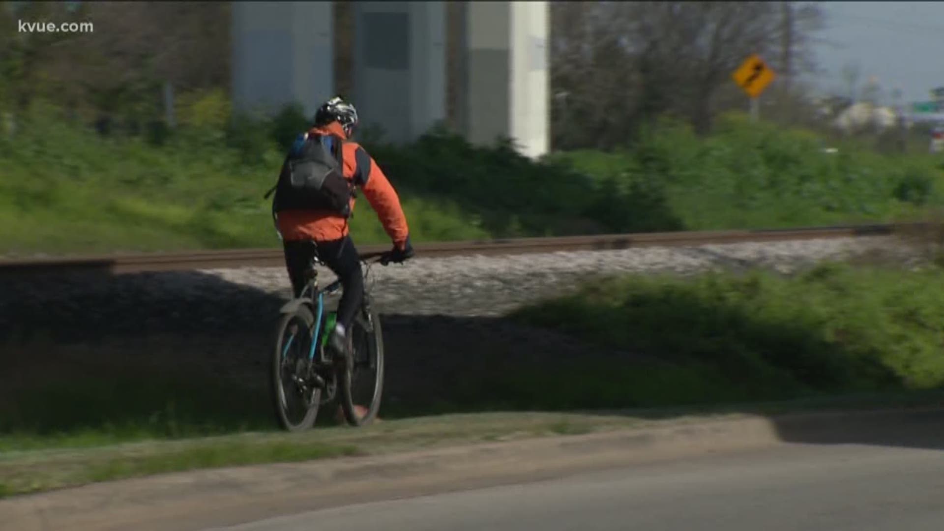 A cyclist said a new bike trail in North Austin is going to cause someone to get seriously hurt. It's right at the turnaround on the 183 frontage road near Mopac.