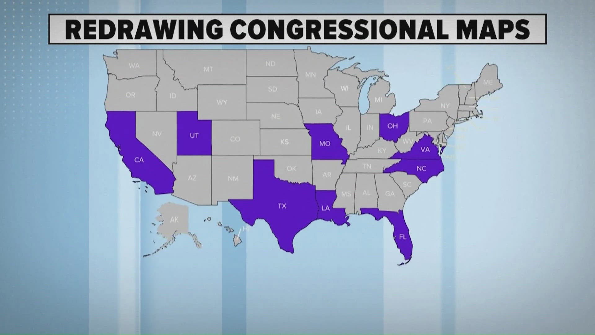 Several US lawmakers move to redraw state maps as US Supreme Court