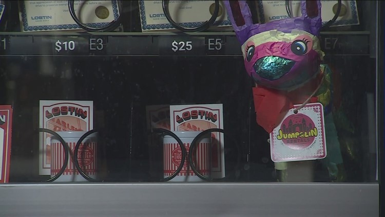 Vending machine dispenses Austin's gentrified history