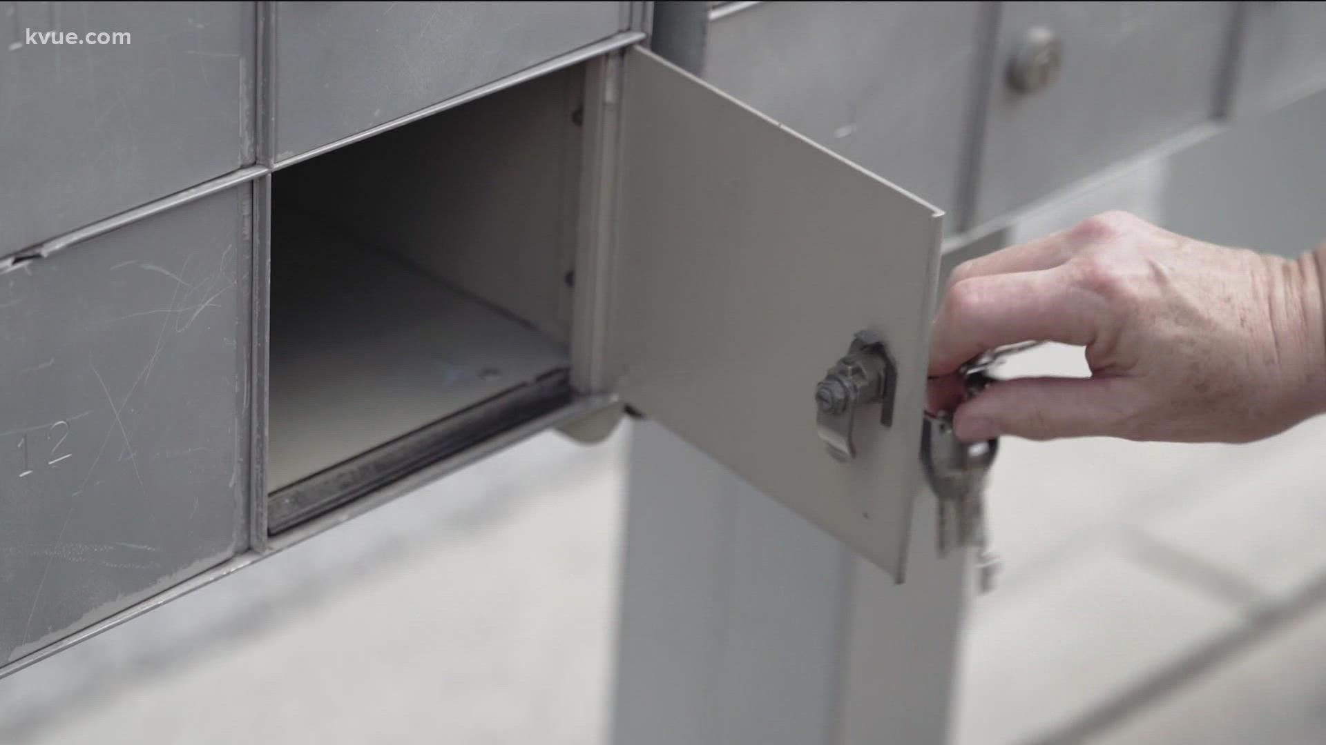 If you rely on the U.S. Postal Service to maintain your mailbox, expect long delays if thieves break in.