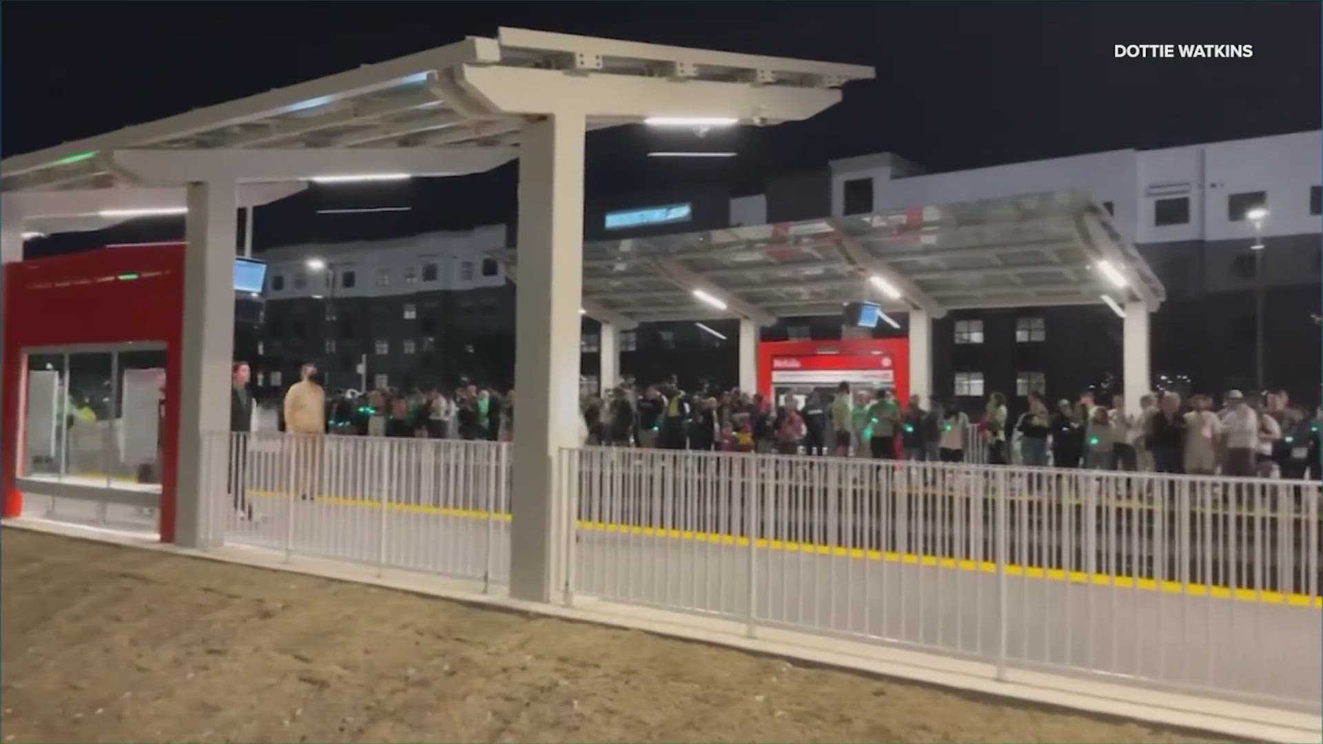 Austin transit agency CapMetro is apologizing after delays at the brand new McKalla Place commuter rail station. Some Austin FC fans were waiting almost an hour.