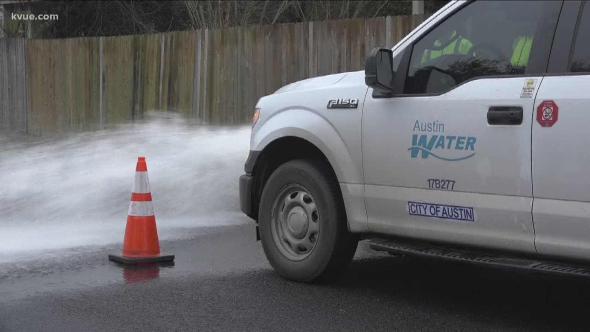 Austin Water crews spent the weekend flushing out water through fire hydrants after they said they believe zebra mussels are causing odor problems.