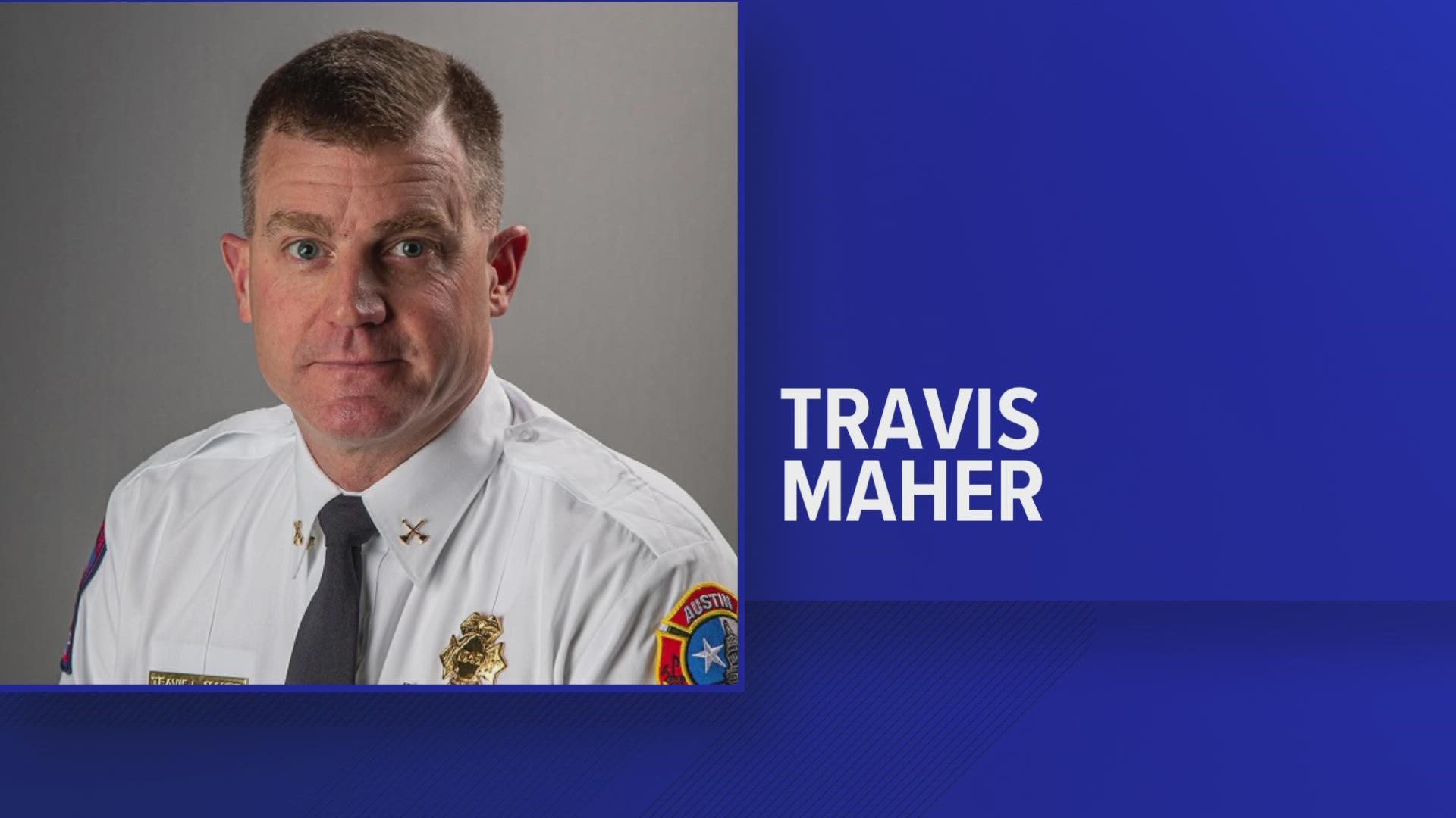 Austin Fire Department mourning loss of Battalion Chief Travis Maher