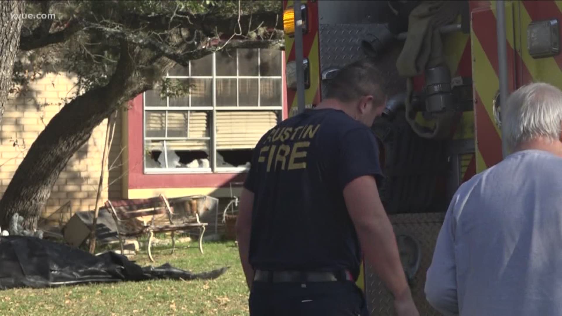 At least 10 pets lost their lives in the house fire.