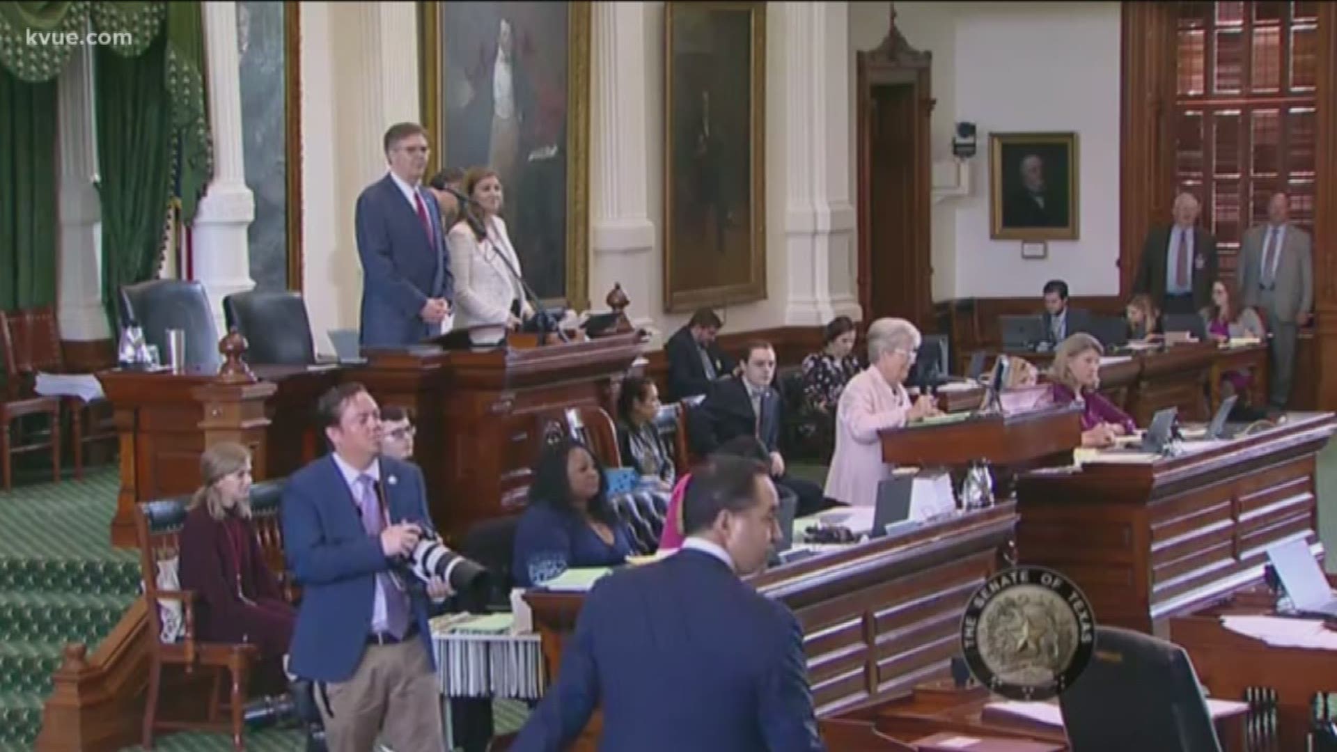Texas legislature passes Texas state budget as the end of the session nears.
