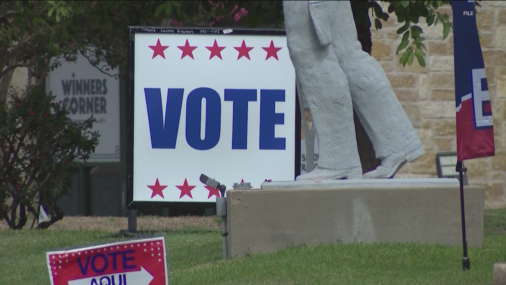 Early voting doesn't start in Texas until Oct. 22.