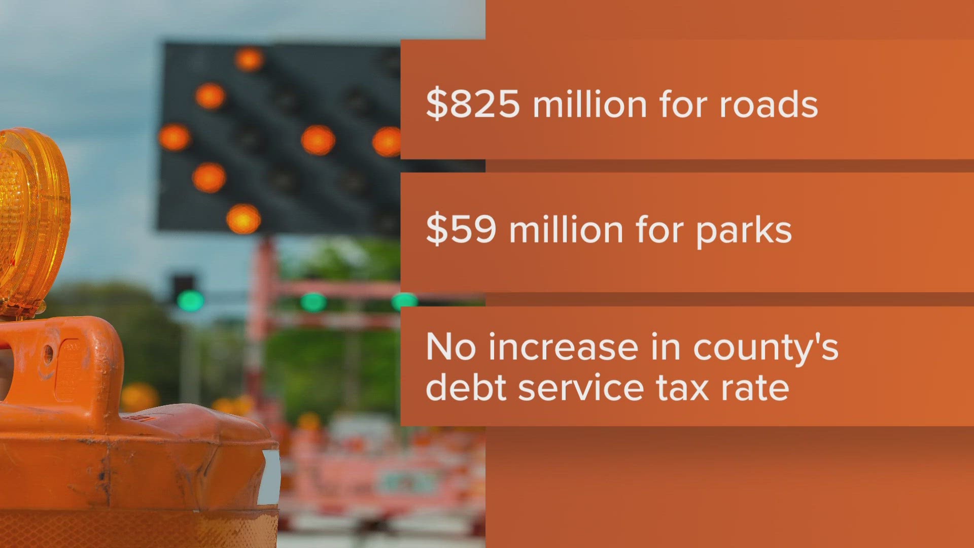 Voters in Williamson County will head to the polls this November to vote on two bonds.