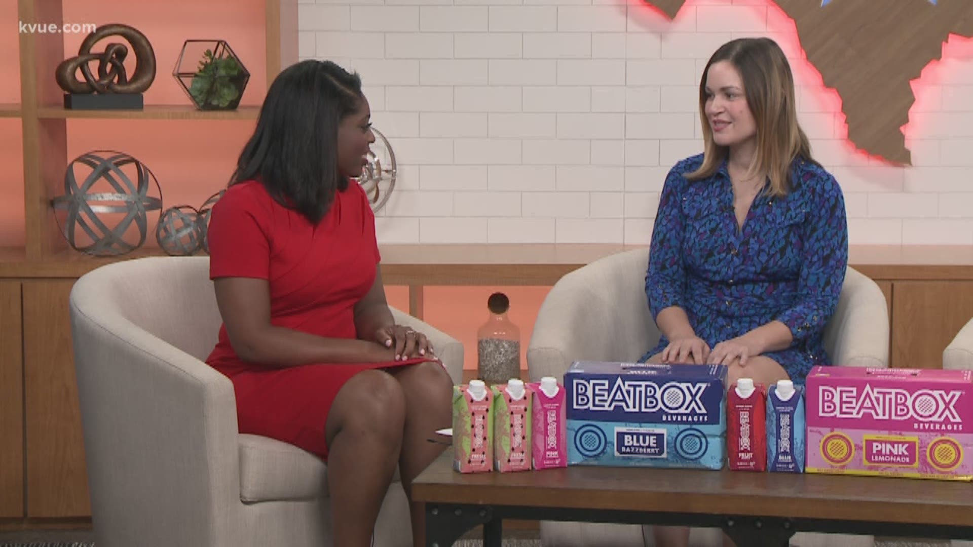 Beatbox might look familiar. We've had them on our midday show before, but now they're back with new flavors for their alcoholic beverages. Beatbox is also hosting events to help local entrepreneurs.