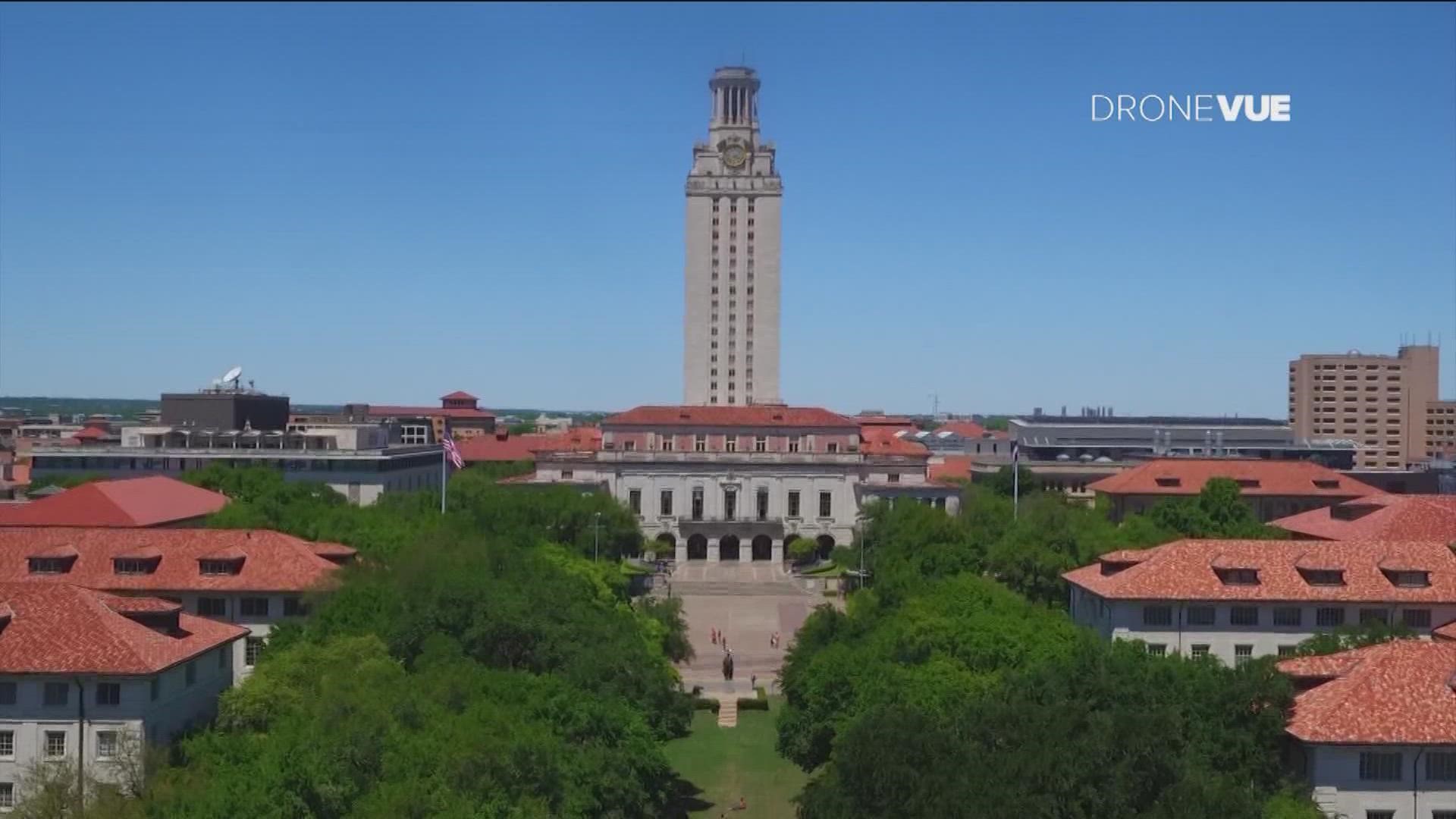 UT said it improved the graduation rates by implementing a variety of programs to improve student success and provide support in students' goals toward their degree.
