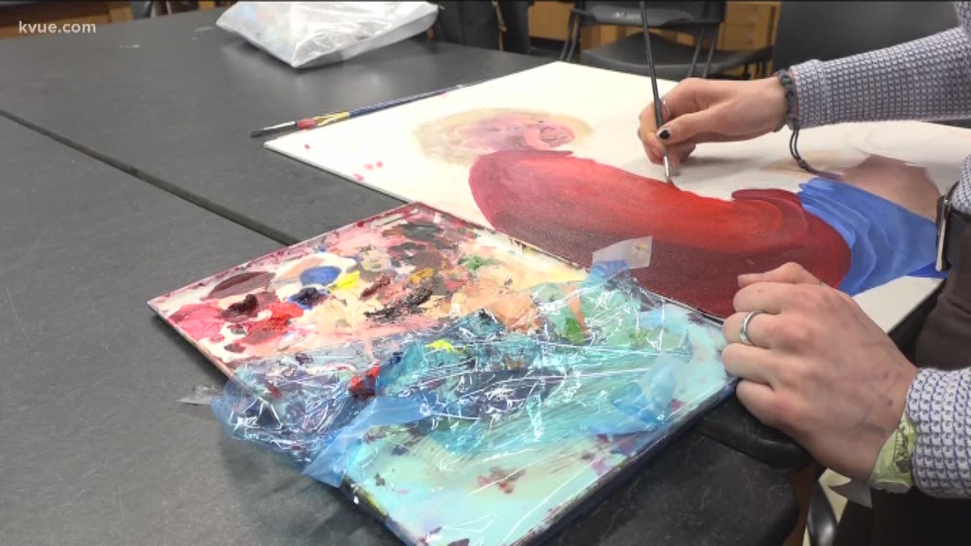 It's more than pencils and paper. Lake Travis High School has 22 students moving on to state finals for visual arts, the most out of any district in the area.