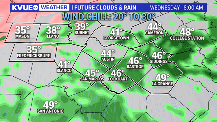 Austin weather: A strong cold front brings big weather changes  kvue.com