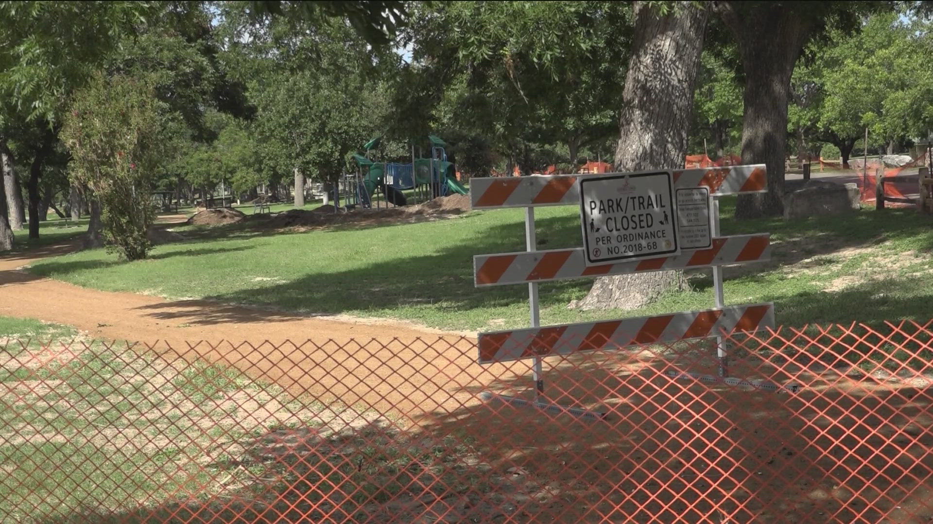 Volunteers will join Georgetown Parks and Recreation crews to help clean up the park, which flooded on July 5.