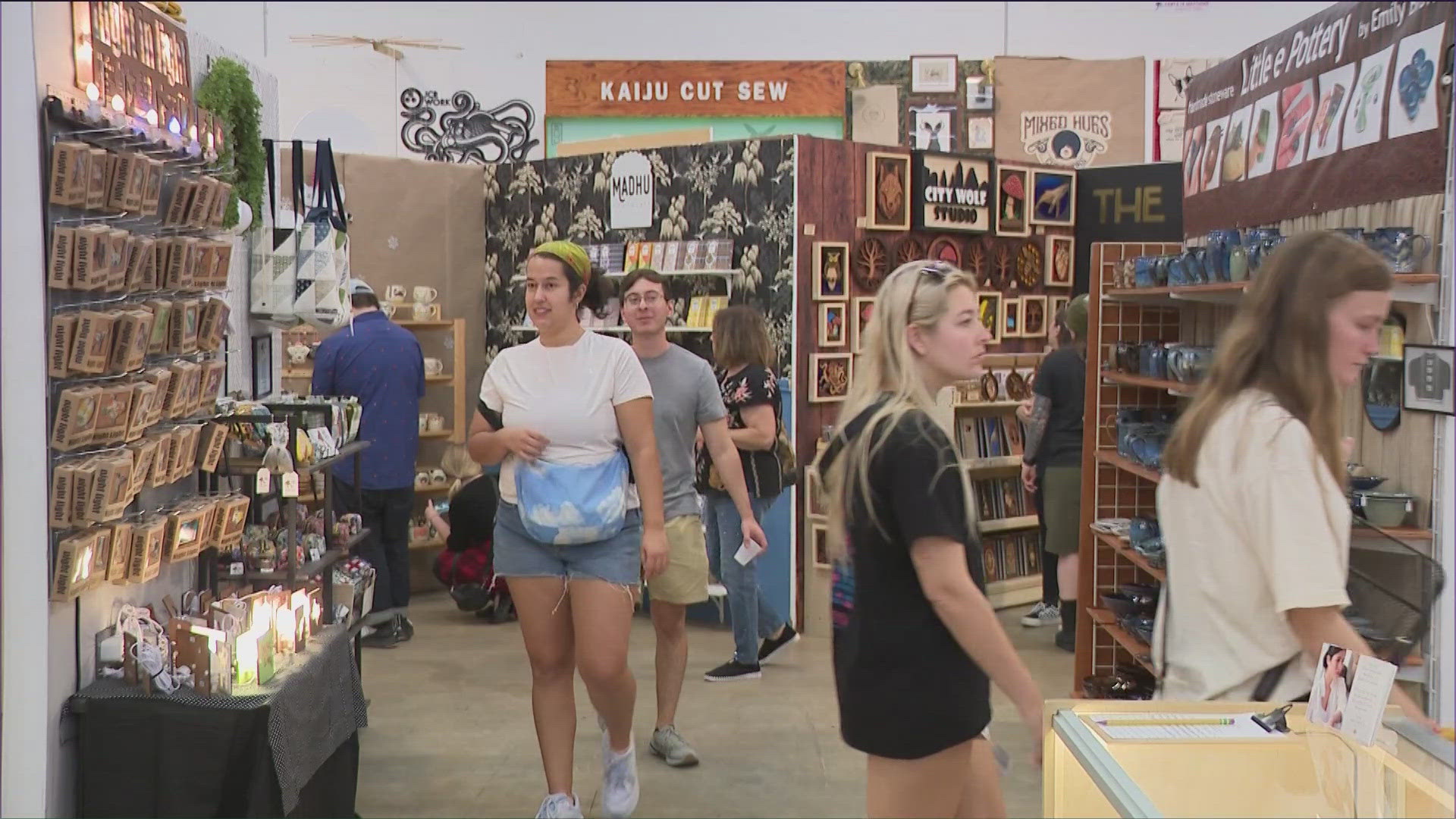 If you're looking to shop local this year, one of Austin's favorite holiday markets is back for the season. The Blue Genie Art Bazaar is back for its 24th year.