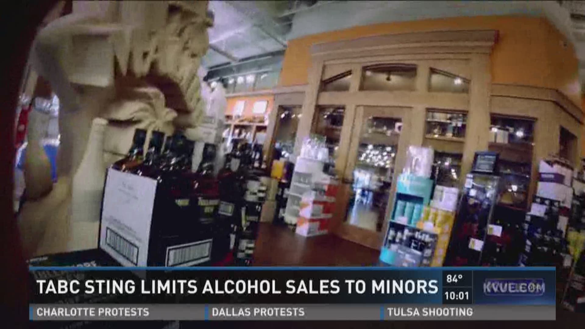 TABC sting limits alcohol sales to minors