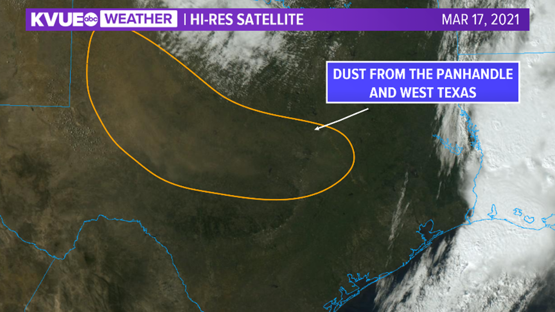 Austin air quality today: Texas dust causes hazy conditions Wed. | kvue.com
