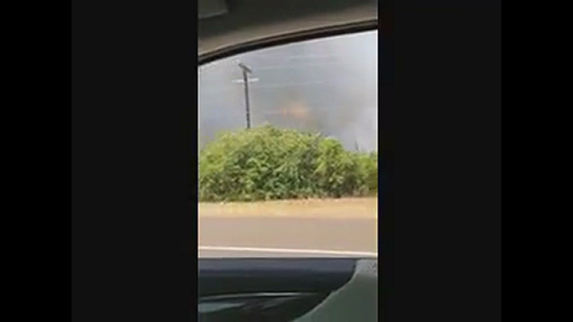 Powder Keg Pine fire in Bastrop County (Photo: KVUE viewer)
Credit: KVUE viewer