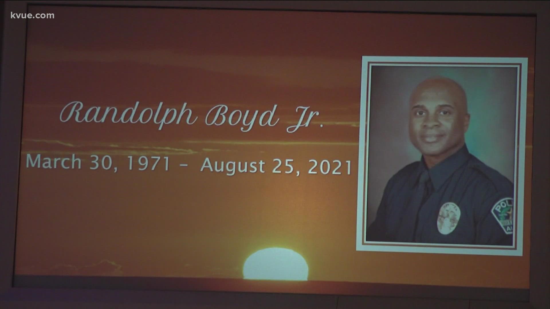 Senior Patrol Officer Randolph Boyd worked for the Austin Police Department but lived with his family in Killeen.