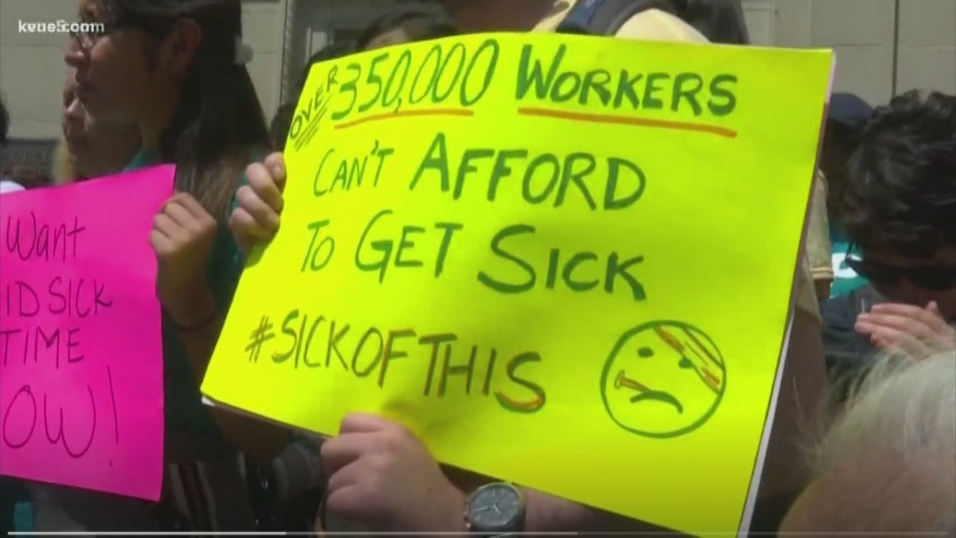 Austin to appeal paid sick leave injunction