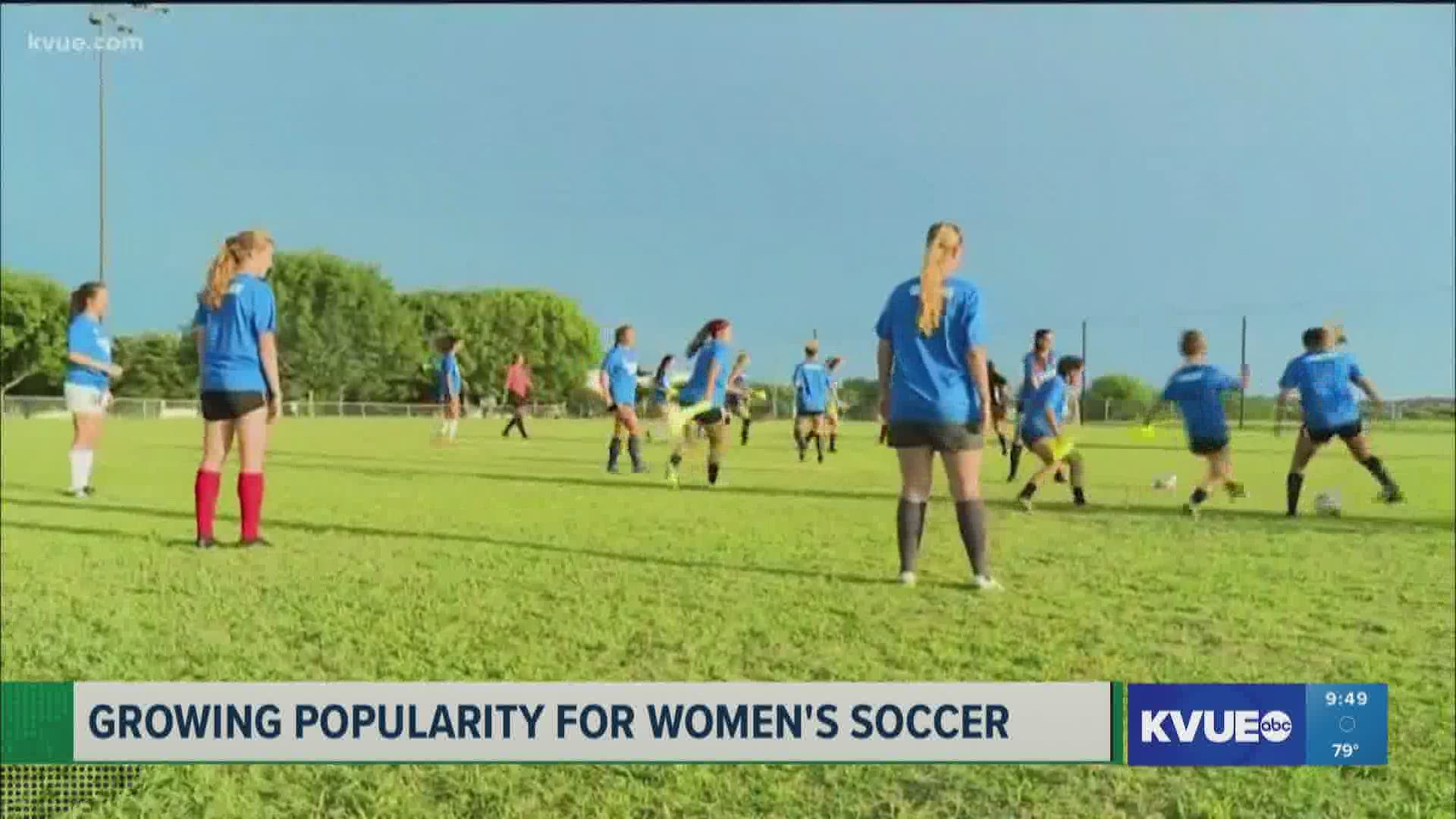 The hype for Austin FC's arrival is leading to overwhelming support for women's soccer, too.