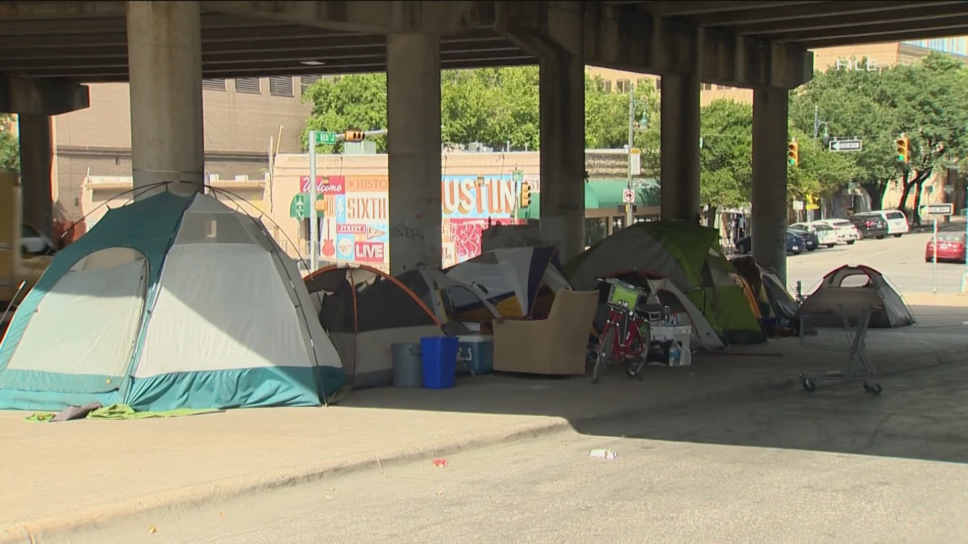 Austin's interim homeless strategy officer updated the city council on the city's efforts to address homelessness. He said the Salvation Army's shelter could reopen.