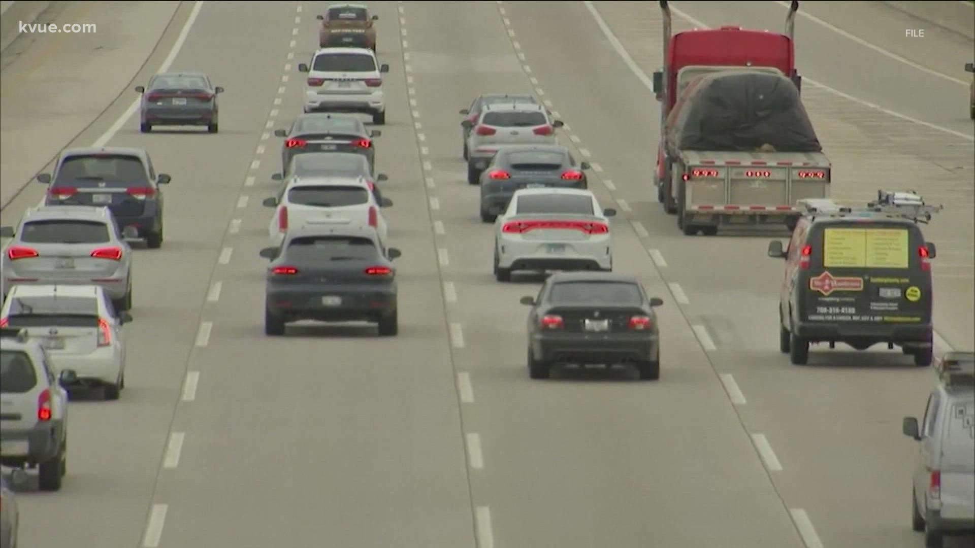 The department reported a 16% increase in speed-related crashes on Texas roads last year.