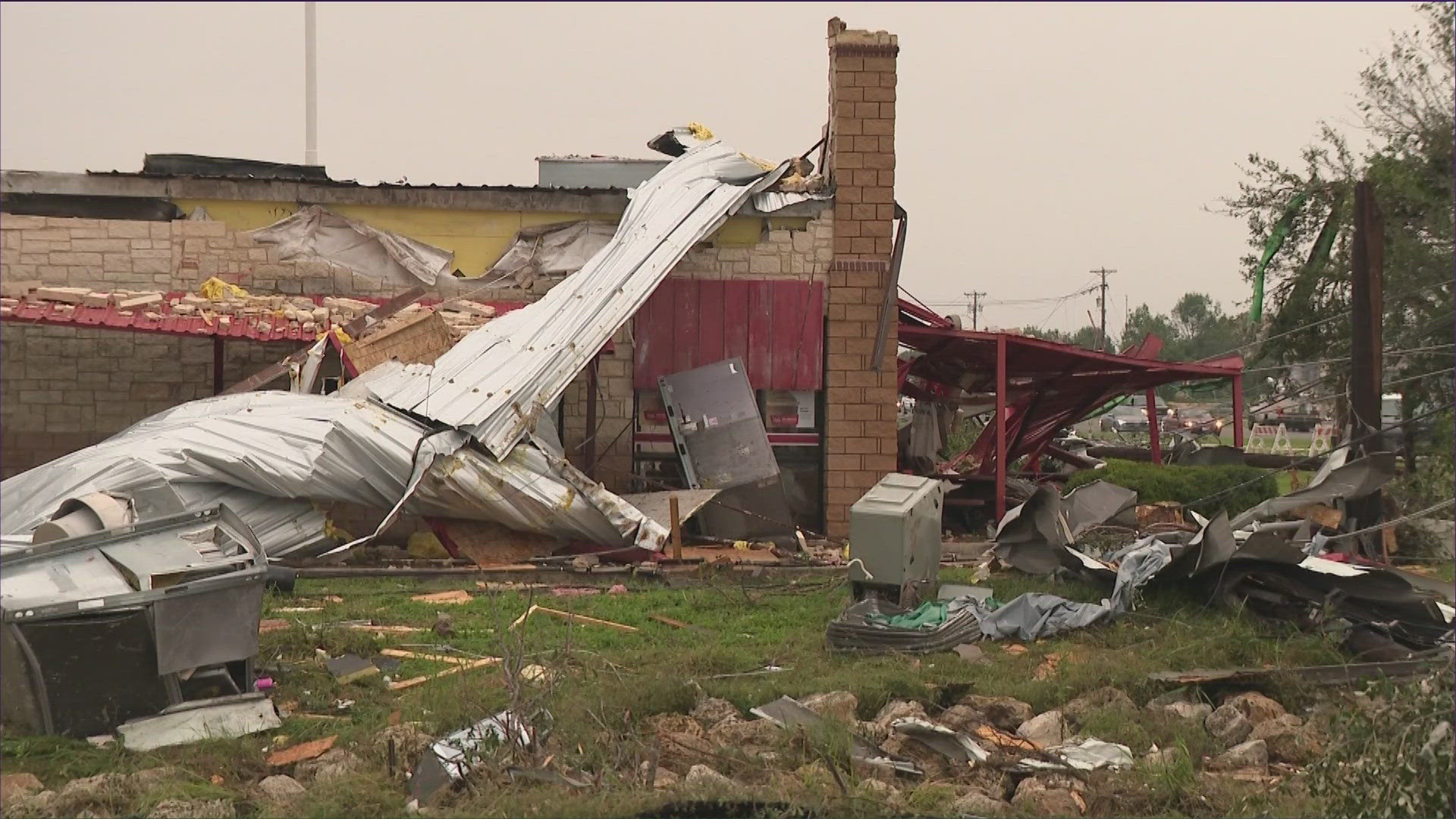 The National Weather Service has confirmed an E-2 tornado hit Temple, Texas, on May 22.