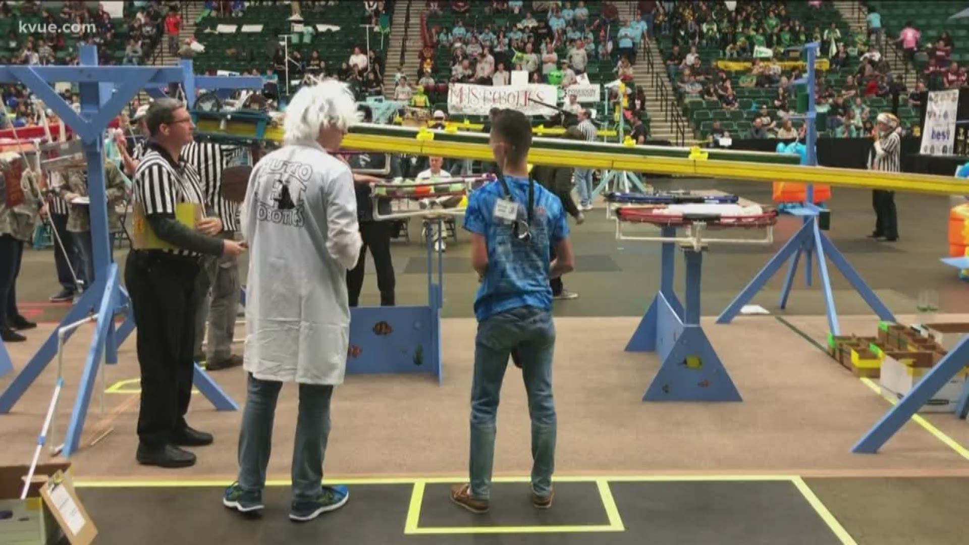The Hutto High School robotics team has earned the state championship for the past two years and they're not planning on giving it up anytime soon.