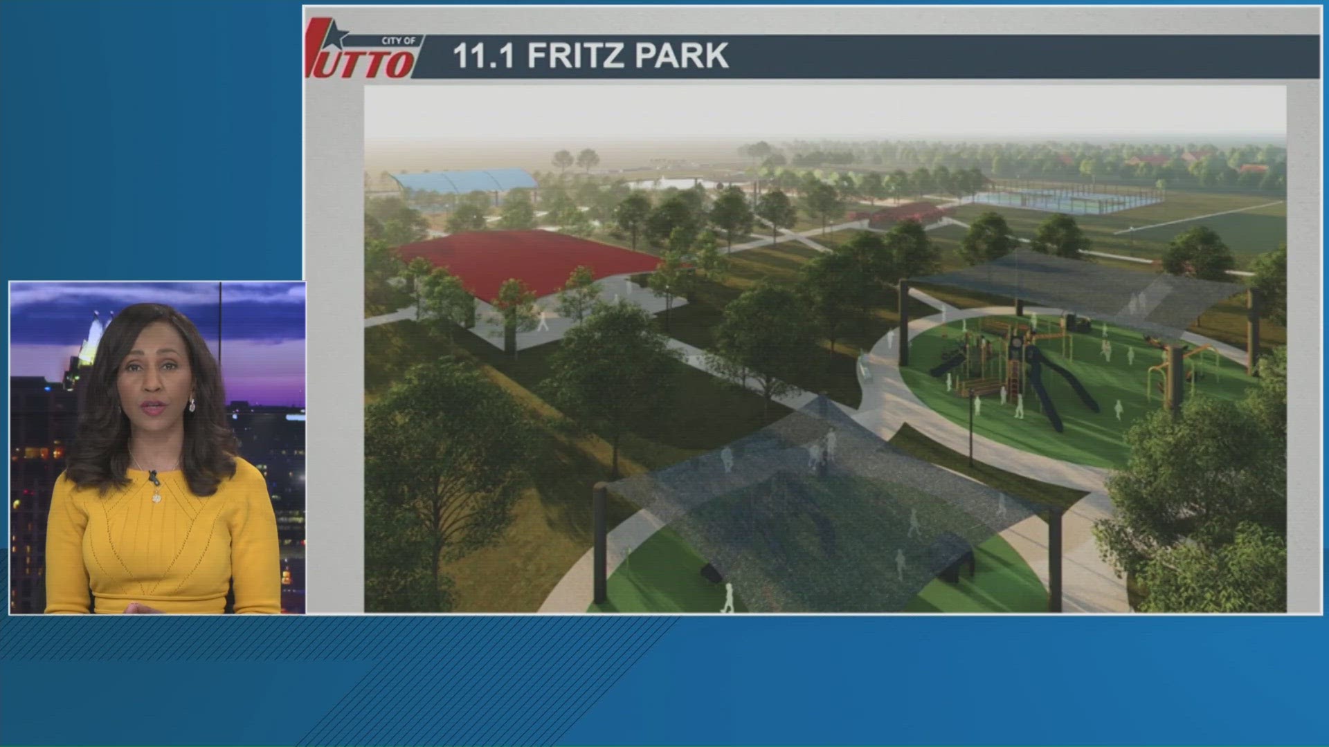 An overhaul to Fritz Park in Hutto is on schedule.