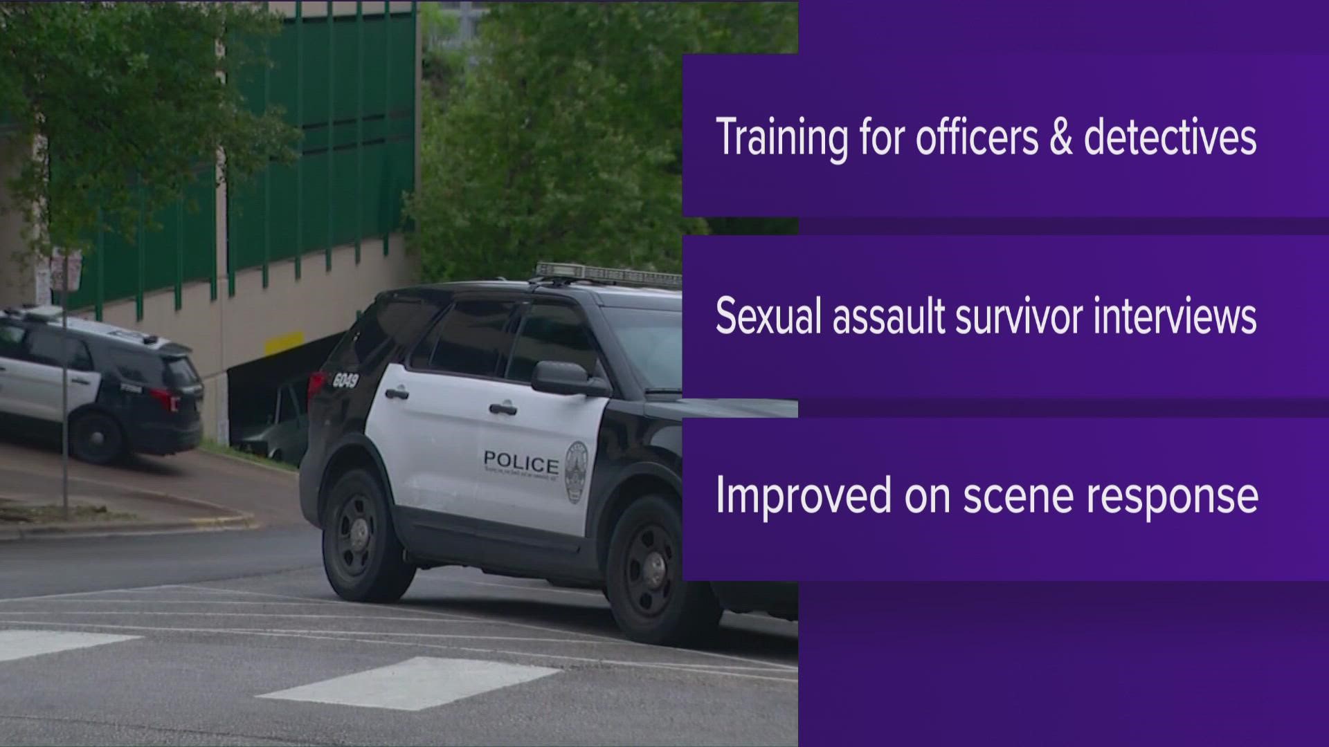 On Monday, the City of Austin released a report from an independent review detailing how the police department can better respond to sexual assault cases.