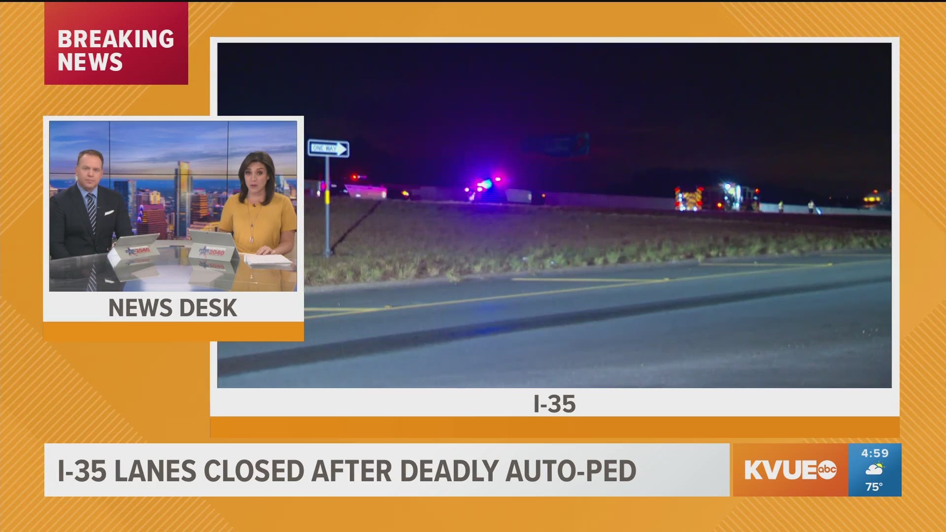 This was the first of two deadly crashes Wednesday morning in Austin.