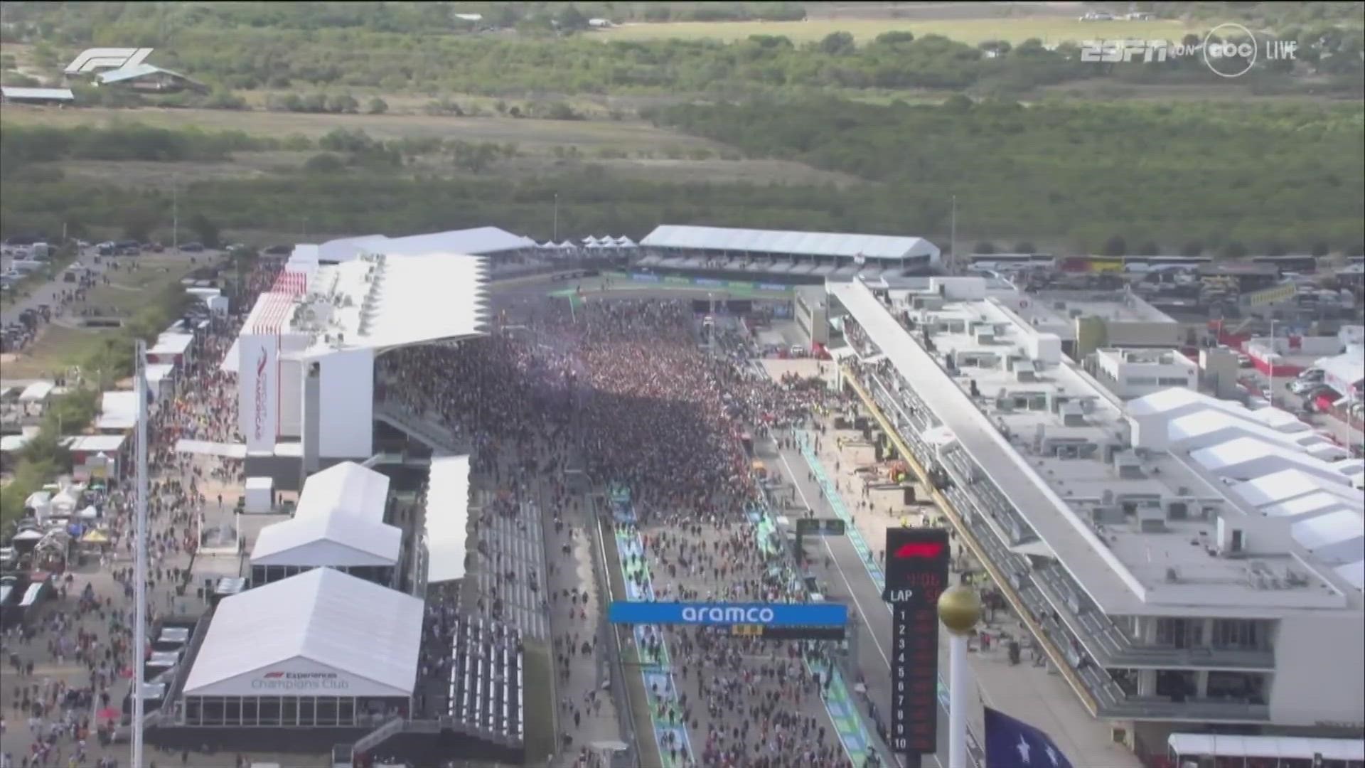 The COTA track was ranked the best to watch the F1 races out of all 23 circuits on the grid. The U.S. Grand Prix beat out Monte Carlo and Abu Dhabi.